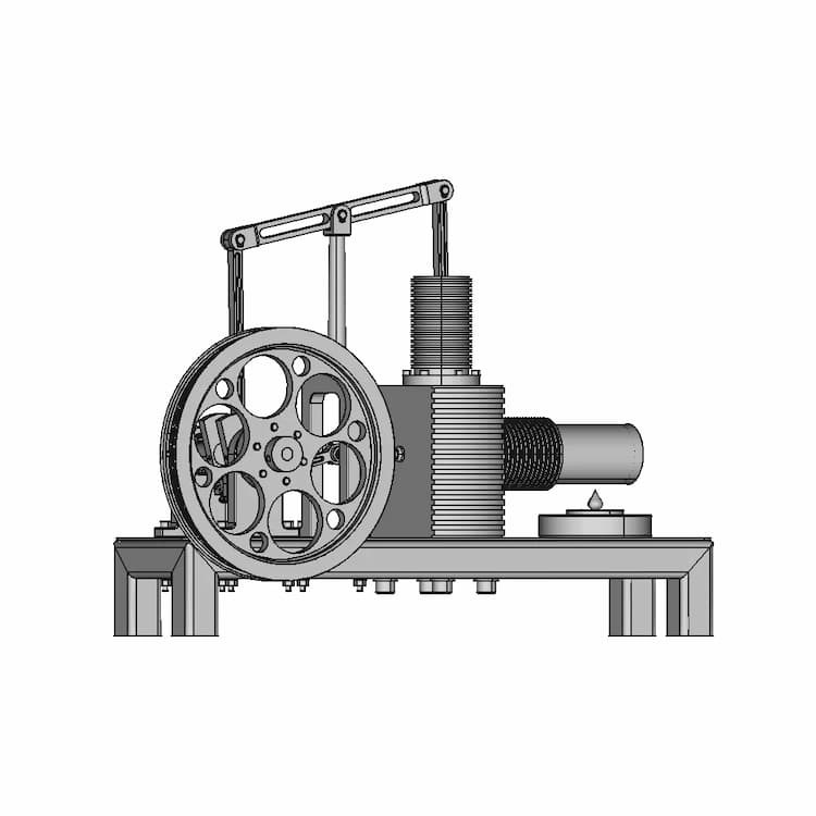Stirling Engine - Standard Mechanical Component