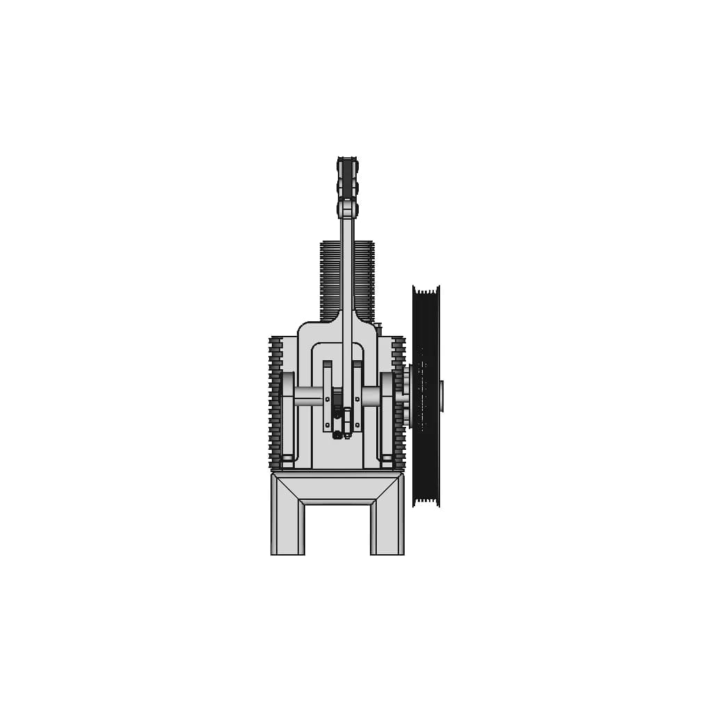 Stirling Engine - Standard Mechanical Component_0_90_degree_snapshot