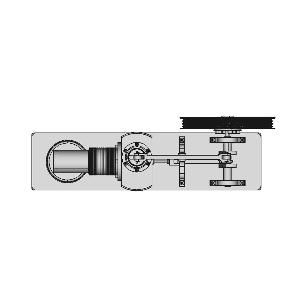 Stirling Engine - Standard Mechanical Component_270_0_degree_snapshot