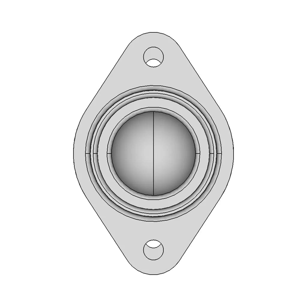 5 8 In Roller Ball Bearing - Standard Mechanical Component_0_270_degree_snapshot