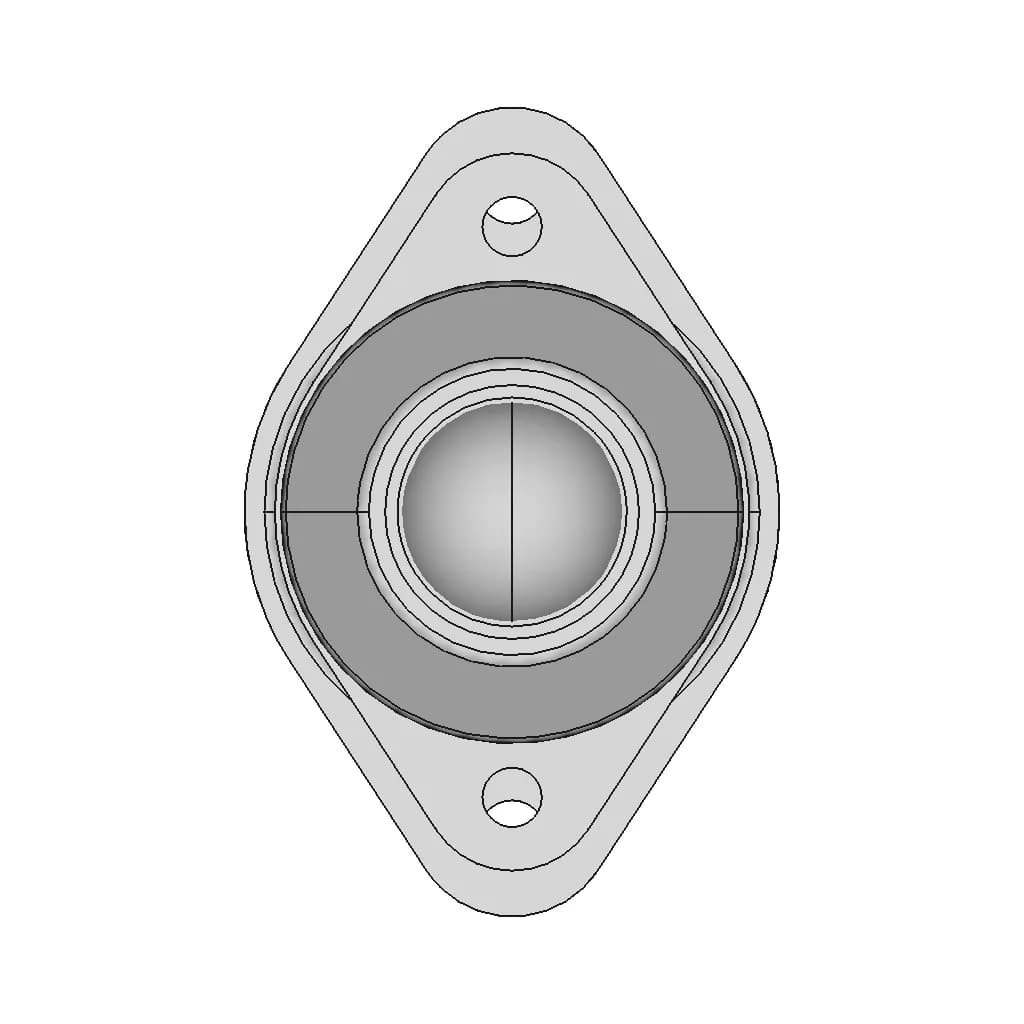 5 8 In Roller Ball Bearing - Standard Mechanical Component_0_90_degree_snapshot