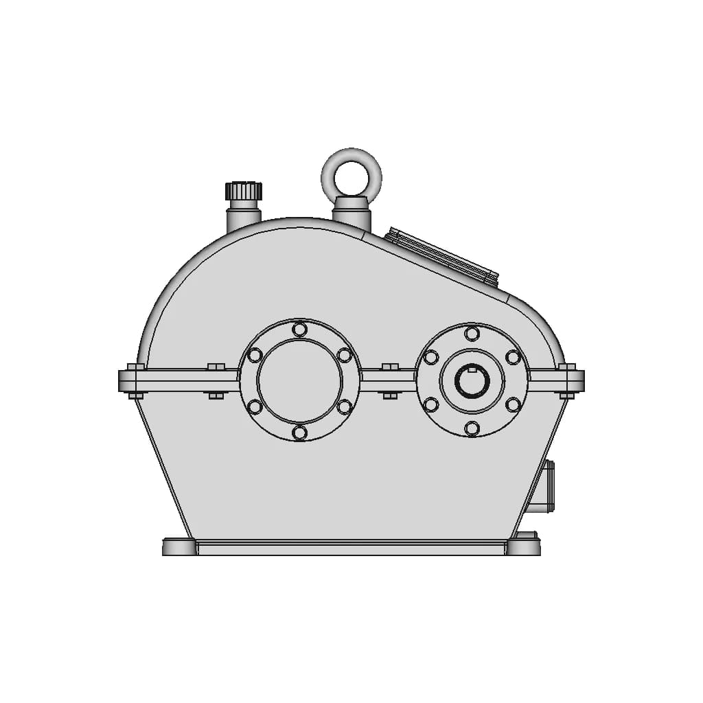 Gearbox - Standard Mechanical Component_90_0_degree_snapshot