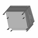 Steel Portable Bathtub | High-Quality CAD Model_60_30_degree_snapshot