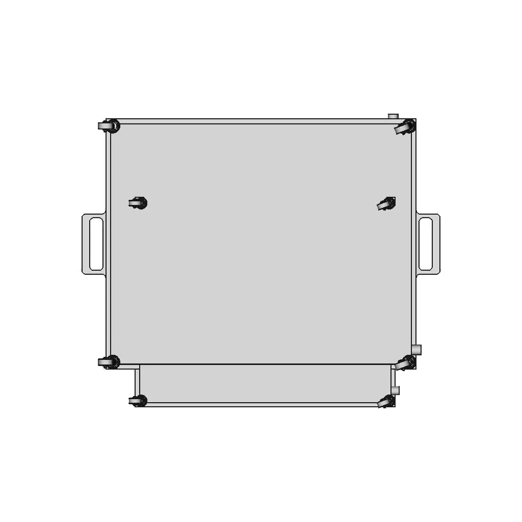 Steel Portable Bathtub | High-Quality CAD Model_90_0_degree_snapshot