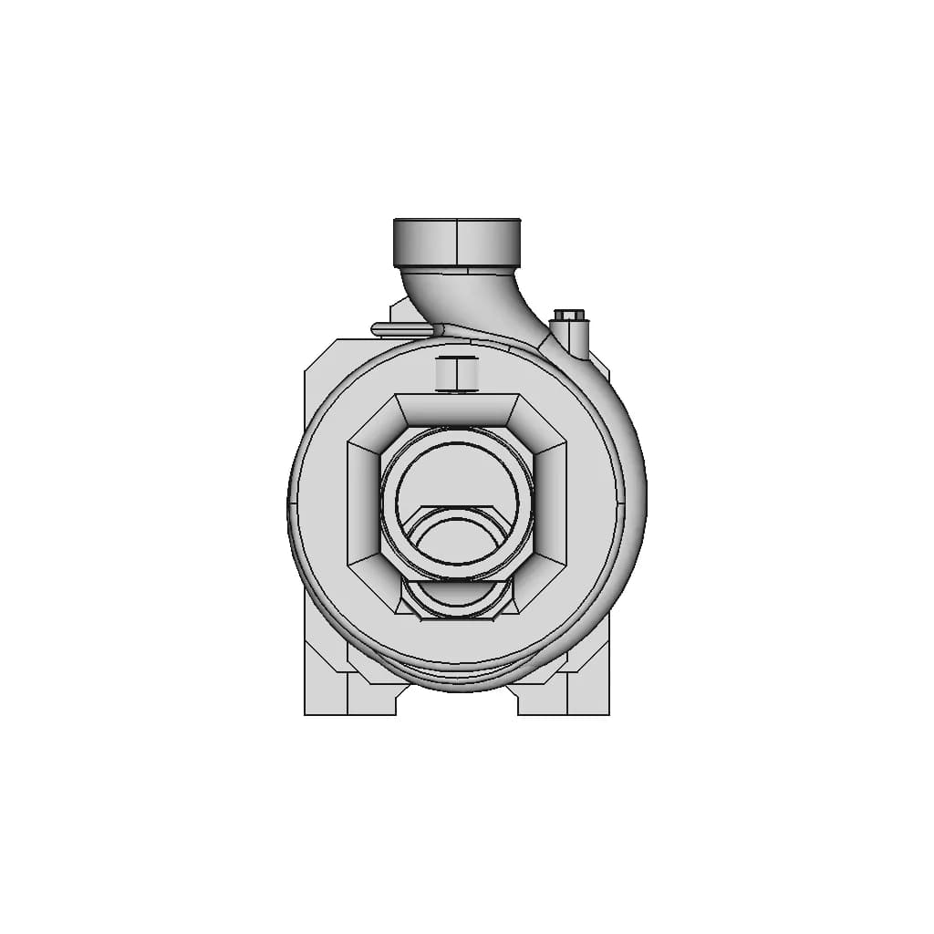 Centrifugal Pump Grundfos Pump Ns 30 36 Cvbp - Downloadable CAD Representation_0_0_degree_snapshot