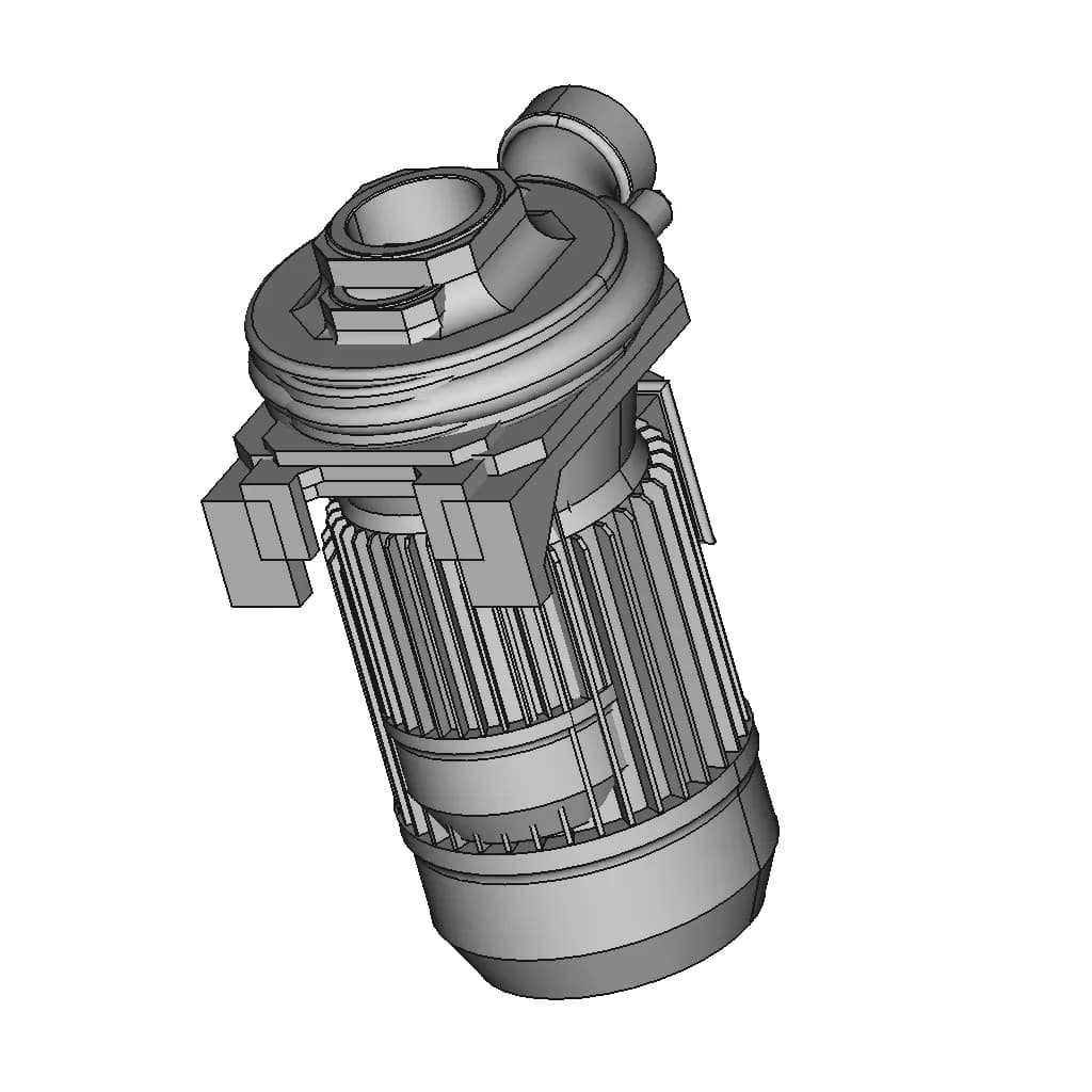 Centrifugal Pump Grundfos Pump Ns 30 36 Cvbp - Downloadable CAD Representation_60_30_degree_snapshot