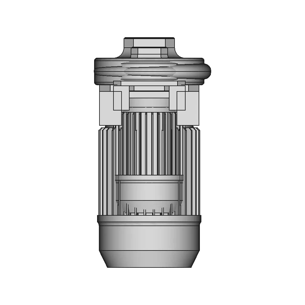 Centrifugal Pump Grundfos Pump Ns 30 36 Cvbp - Downloadable CAD Representation_90_0_degree_snapshot