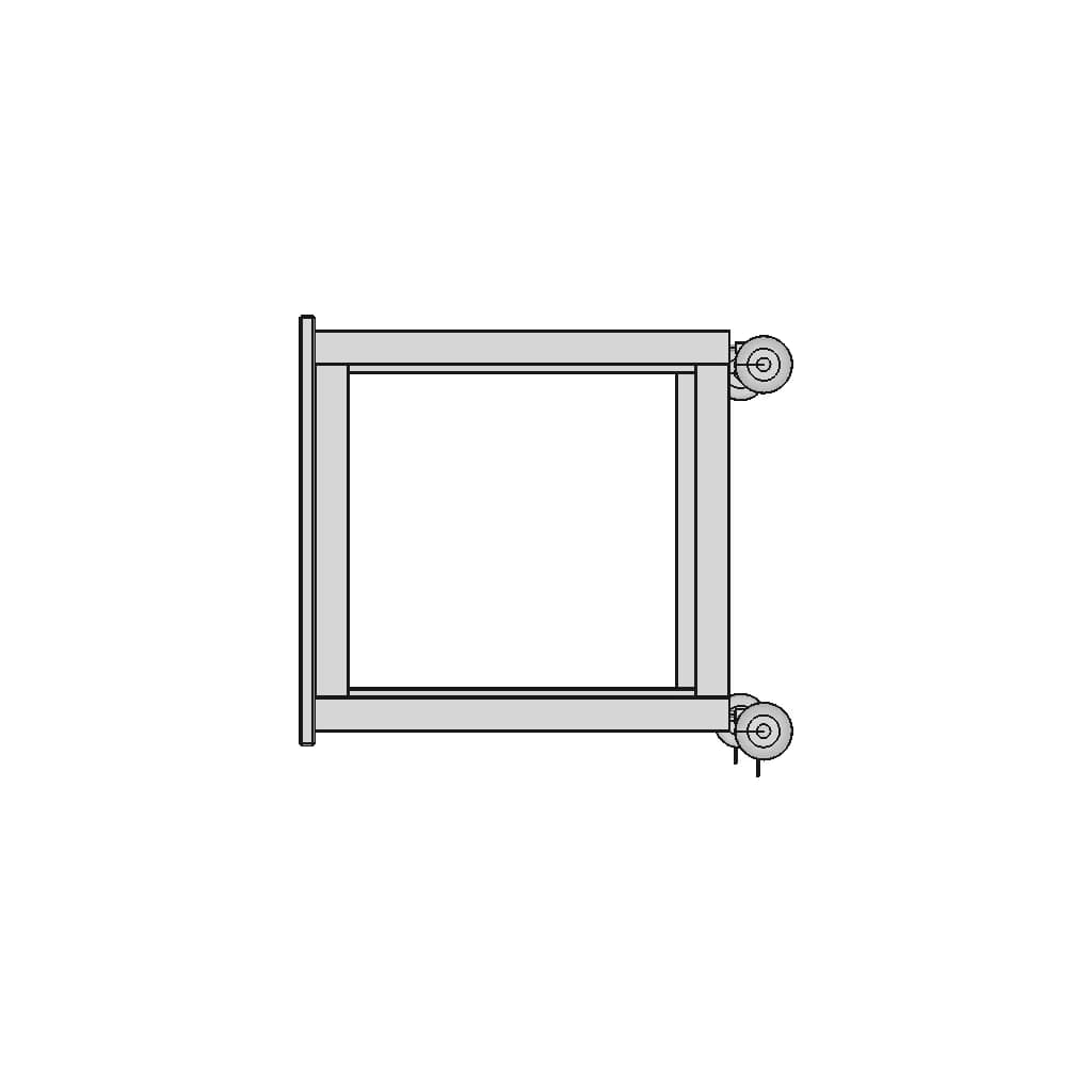 Waldner Rollbarer Steinzeugtisch 1 | CAD Model for Chemical Industry_0_90_degree_snapshot