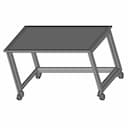 Waldner Rollbarer Steinzeugtisch 1 | CAD Model for Chemical Industry_60_30_degree_snapshot