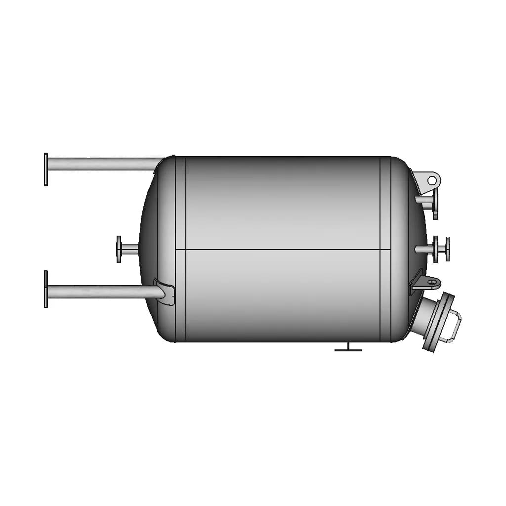 Chemical Storage Tank 5 | CAD Model for Chemical Industry_0_270_degree_snapshot