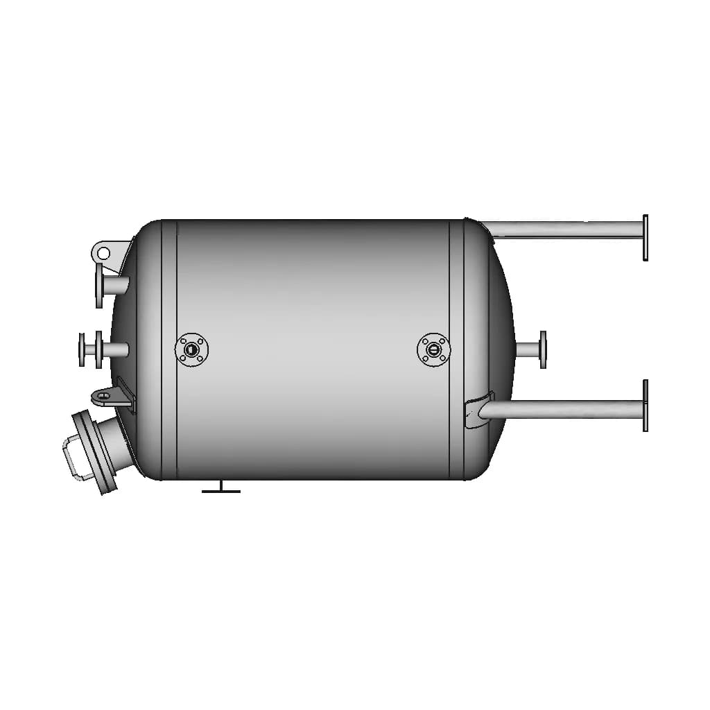 Chemical Storage Tank 5 | CAD Model for Chemical Industry_0_90_degree_snapshot