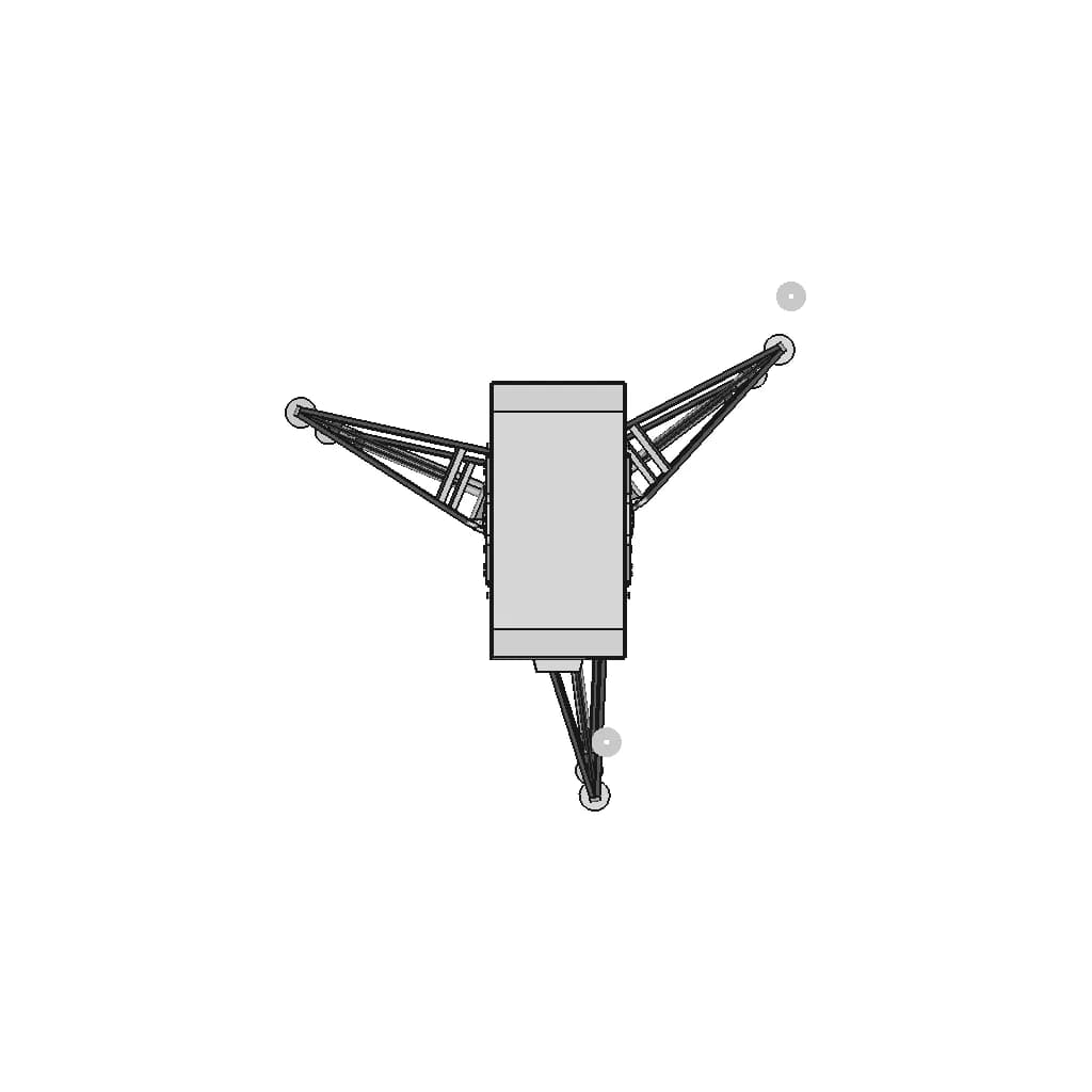 Lidar Stand Off Detector Falcon 4G Representational 1 | CAD Model for Chemical Industry_270_0_degree_snapshot