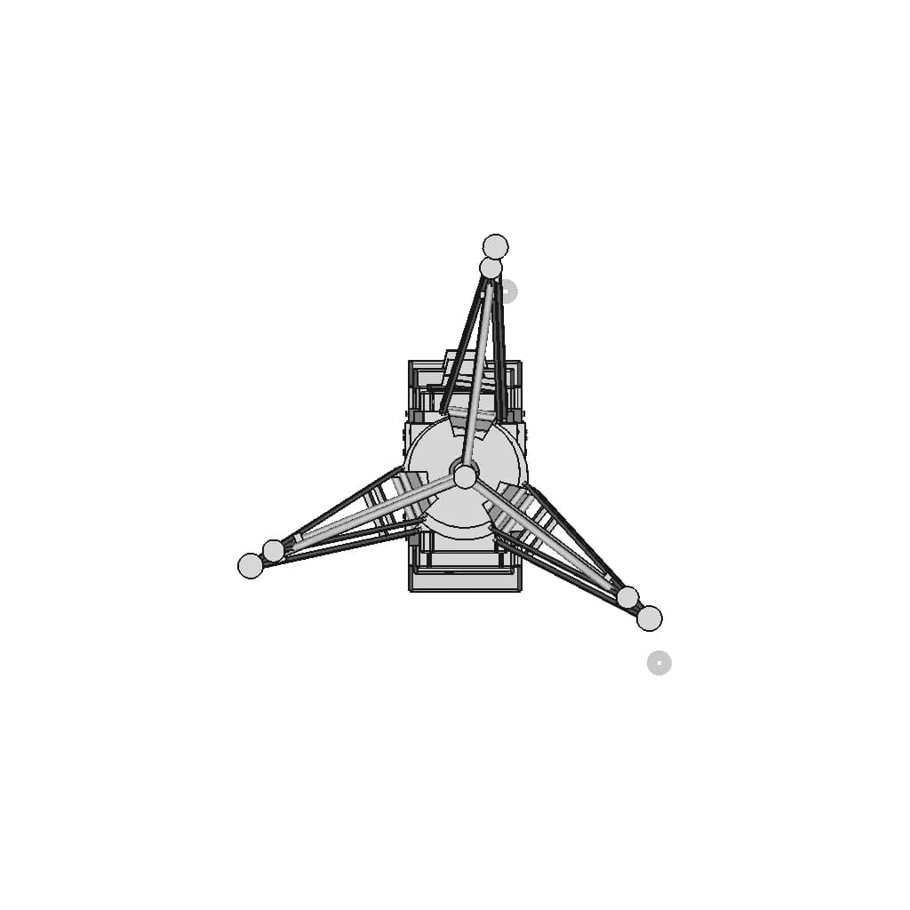 Lidar Stand Off Detector Falcon 4G Representational 1 | CAD Model for Chemical Industry_90_0_degree_snapshot