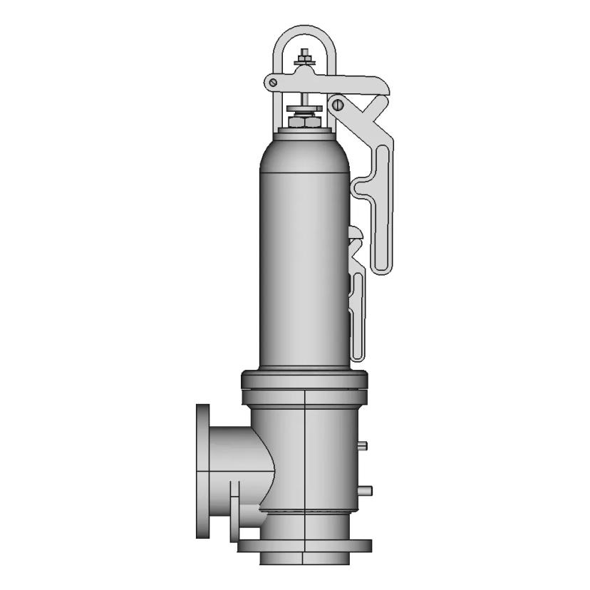 Safety Valve 84 | CAD Model for Chemical Industry