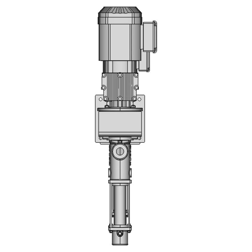 Chemical Feed System Netzsch Pump 1 | CAD Model for Chemical Industry