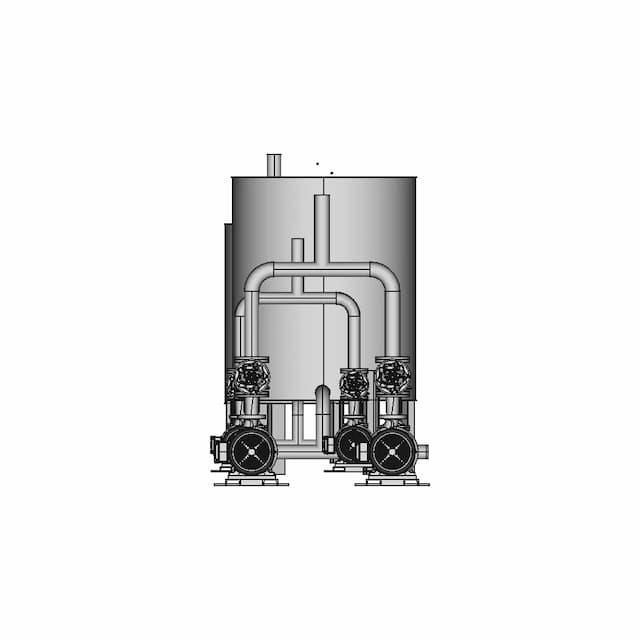 Phosphorus Tank 1 | CAD Model for Chemical Industry