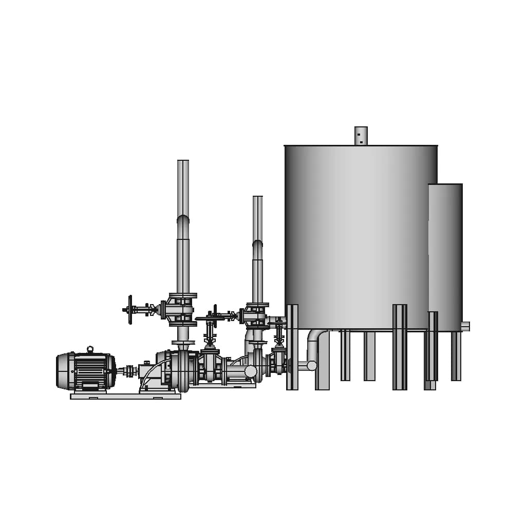 Phosphorus Tank 1 | CAD Model for Chemical Industry_0_90_degree_snapshot