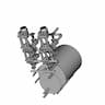 Phosphorus Tank 1 | CAD Model for Chemical Industry_60_30_degree_snapshot