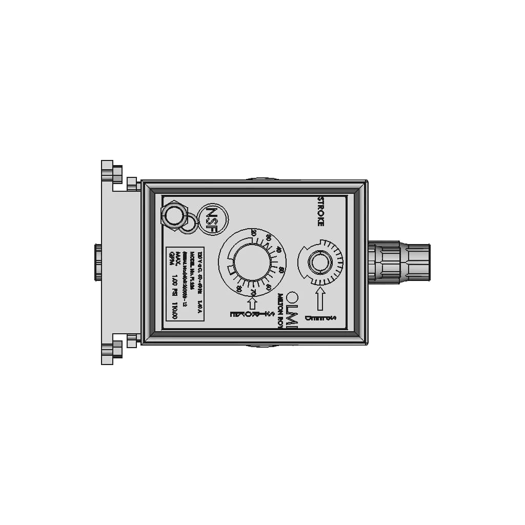 Chemical Dosing Pump Lmi 1 | CAD Model for Chemical Industry_0_270_degree_snapshot