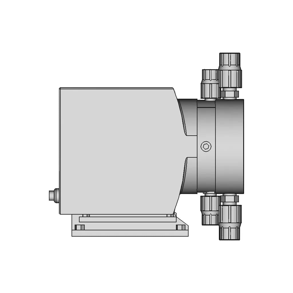 Chemical Dosing Pump Lmi 1 | CAD Model for Chemical Industry_90_0_degree_snapshot