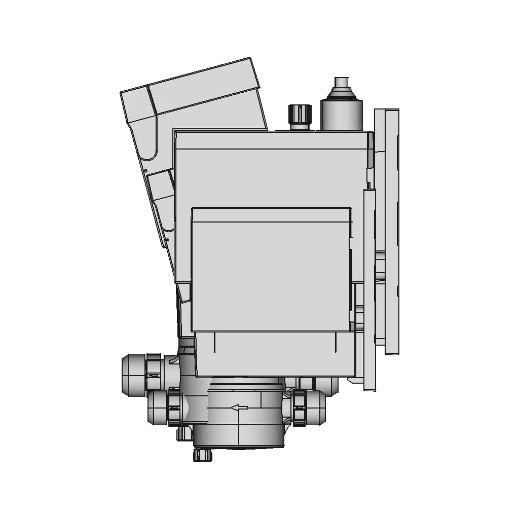 Grundfos Dosing Pump Dda 1 | CAD Model for Chemical Industry_0_90_degree_snapshot