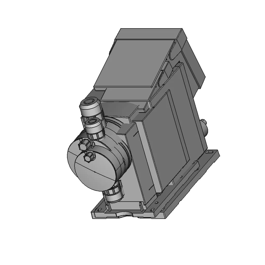 Grundfos Dosing Pump Dda 1 | CAD Model for Chemical Industry_60_30_degree_snapshot