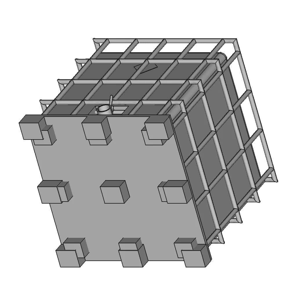 Kimyasal Depo 1 | CAD Model for Chemical Industry_60_30_degree_snapshot