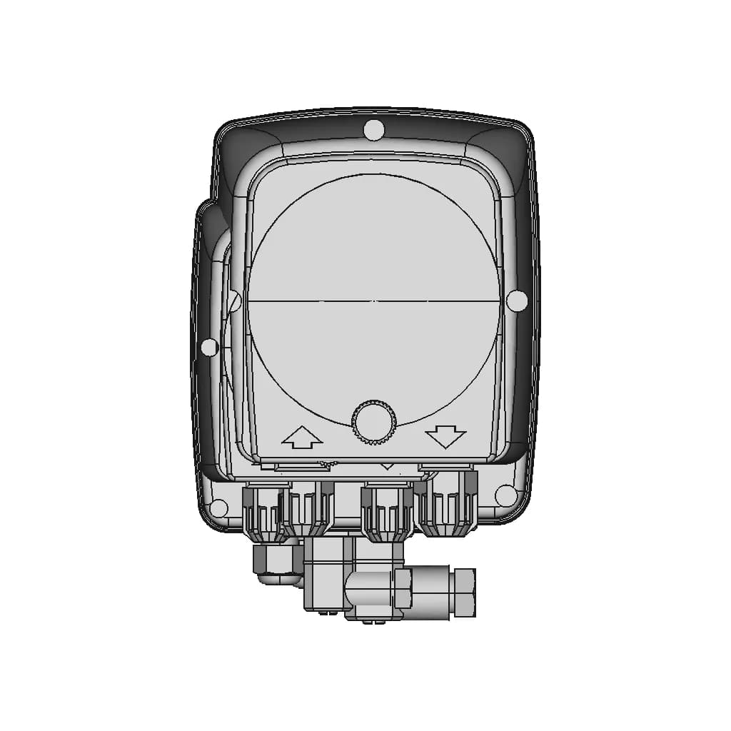Peristaltic Dosing Pump 1 | CAD Model for Chemical Industry_0_0_degree_snapshot
