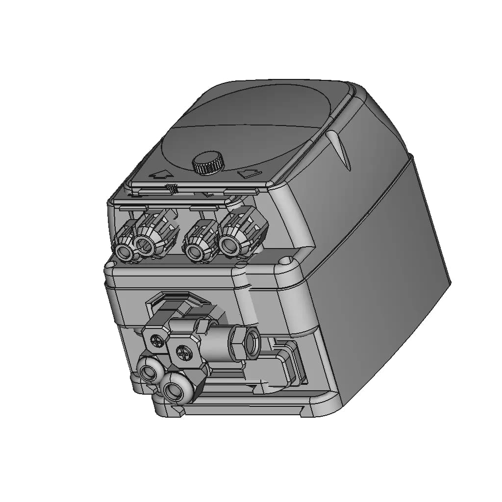 Peristaltic Dosing Pump 1 | CAD Model for Chemical Industry_60_30_degree_snapshot