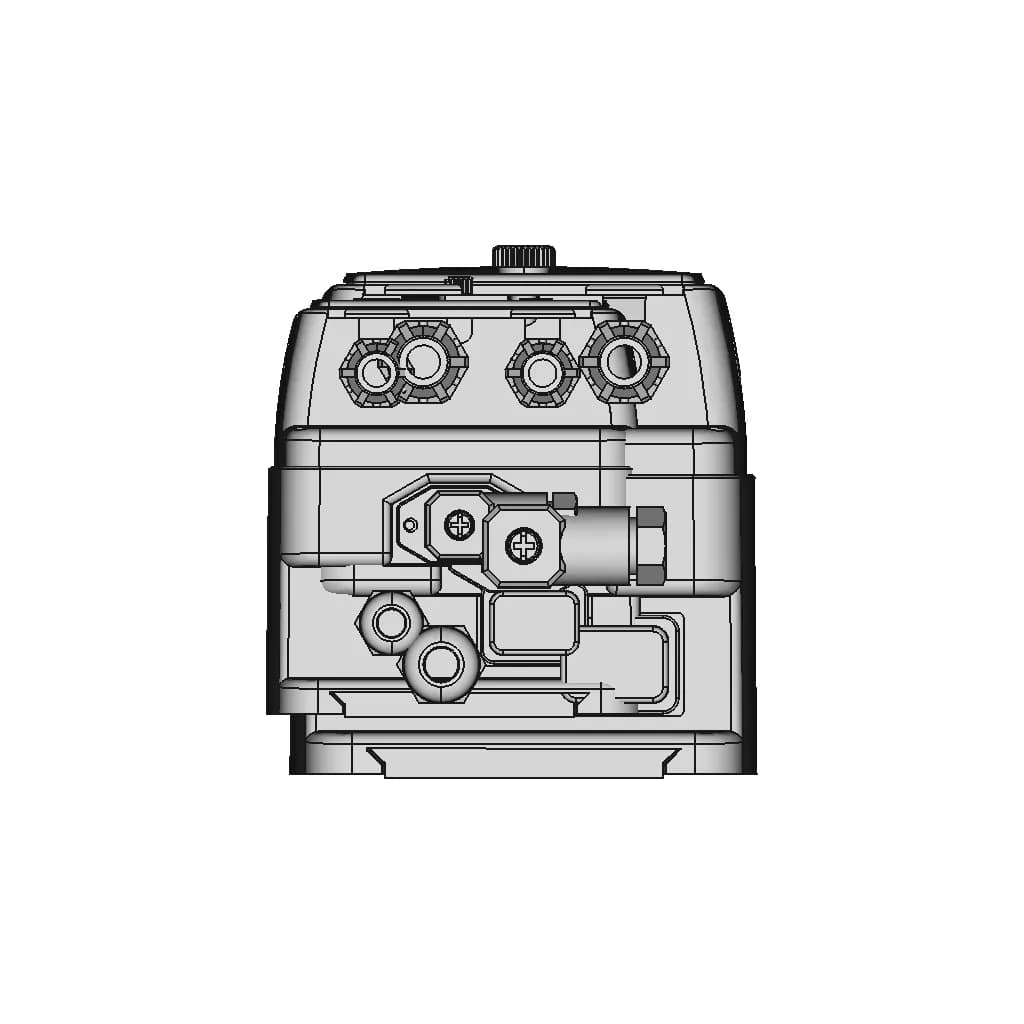 Peristaltic Dosing Pump 1 | CAD Model for Chemical Industry_90_0_degree_snapshot