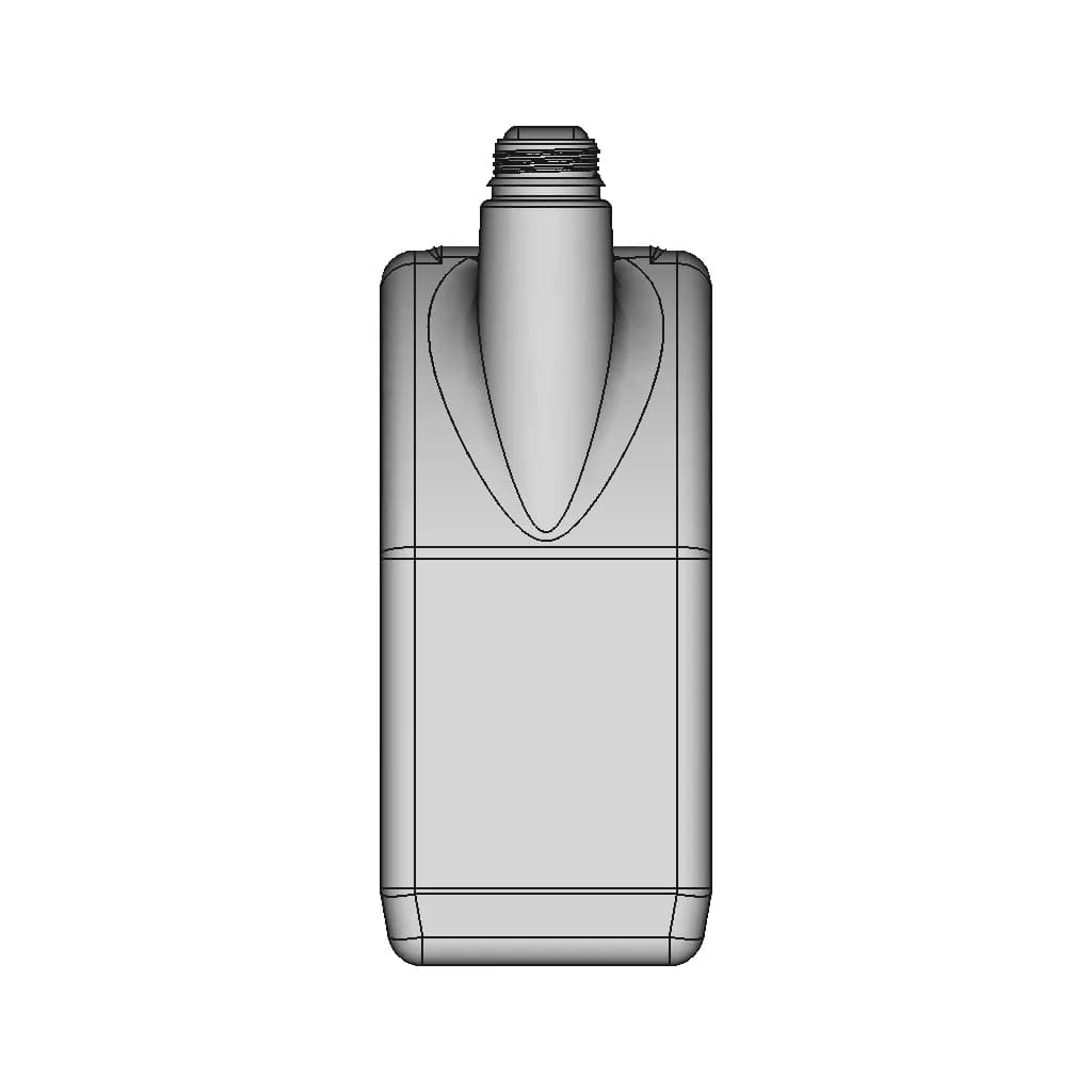 Bottle Oil 4Lt 1 | CAD Model for Chemical Industry_0_270_degree_snapshot