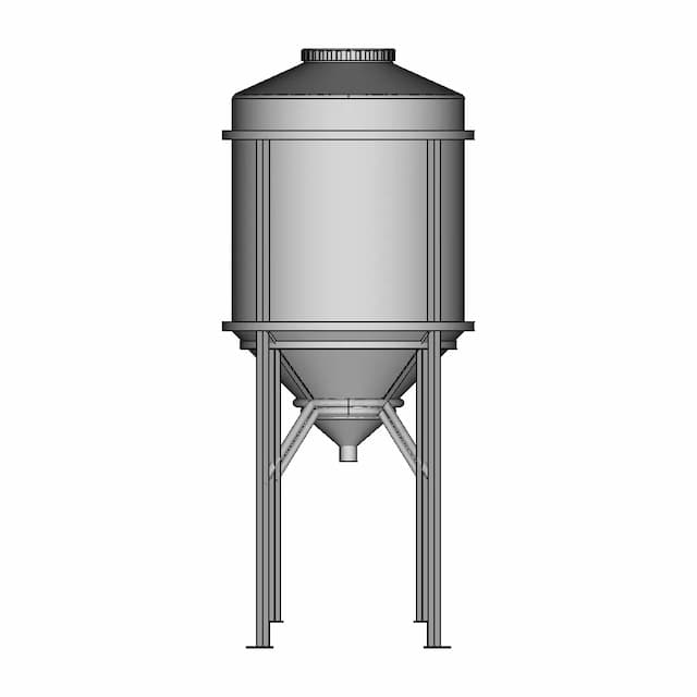 1000L Storage Tank 1 | CAD Model for Chemical Industry