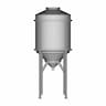 1000L Storage Tank 1 | CAD Model for Chemical Industry_0_90_degree_snapshot