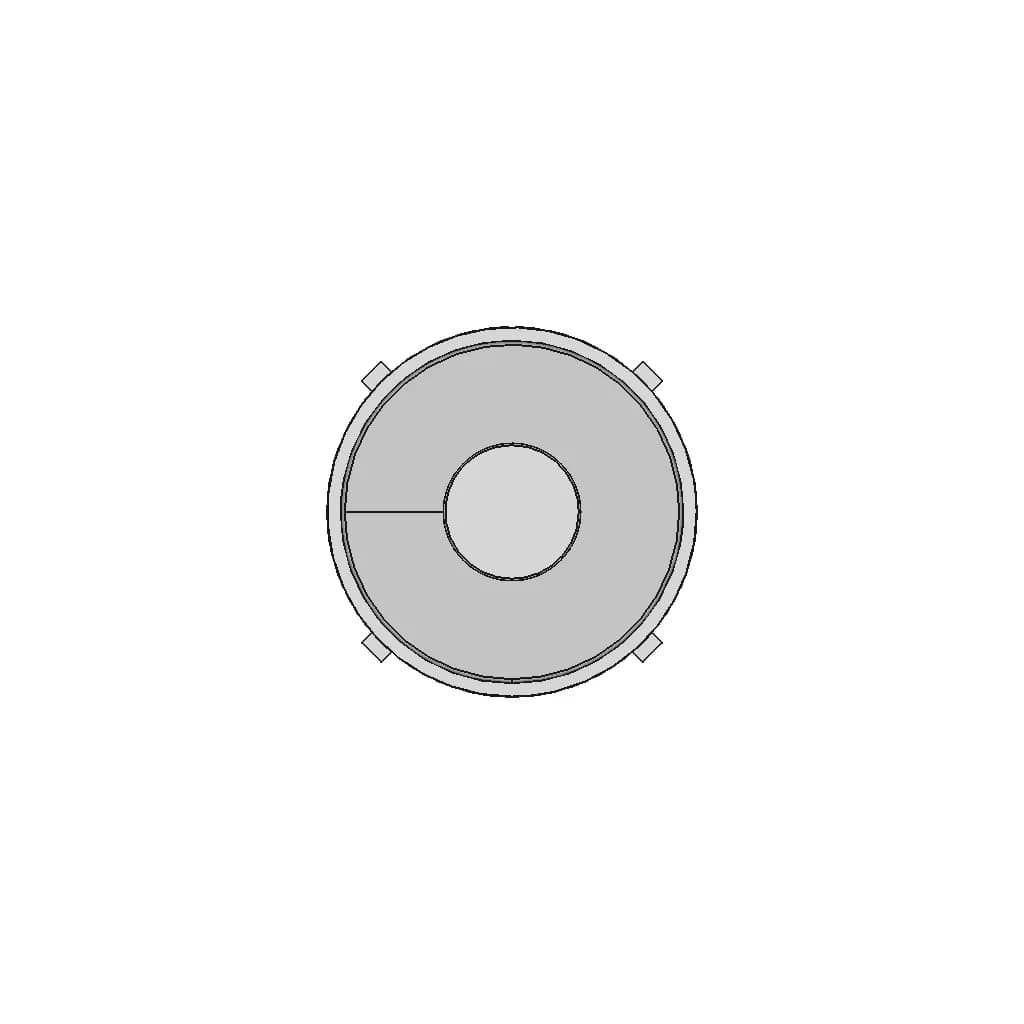 1000L Storage Tank 1 | CAD Model for Chemical Industry_270_0_degree_snapshot