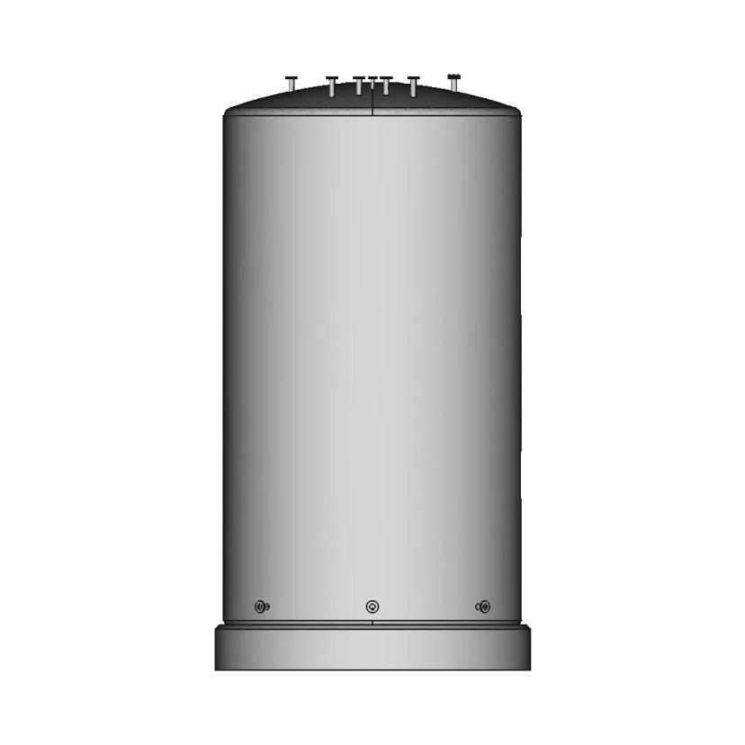 50M Stainless Steel Storage Tank Paslanmaz Tank 1 | CAD Model for Chemical Industry