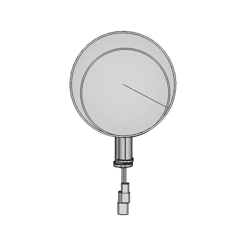5 Million Candlepower Handheld Hl 85 Spotlight 100 | CAD Model for Chemical Industry