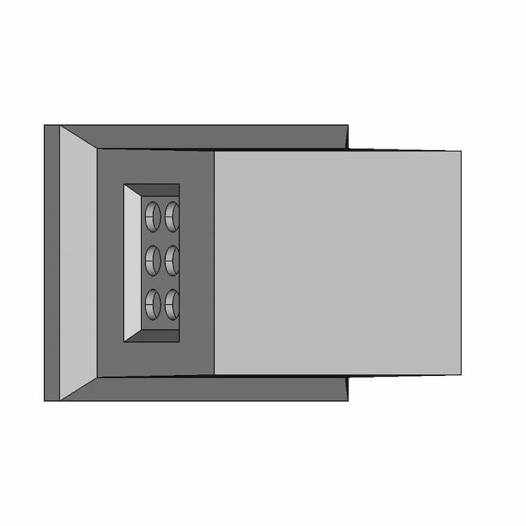Chambre L1T Stradeasy 1 | CAD Model for Energy Systems