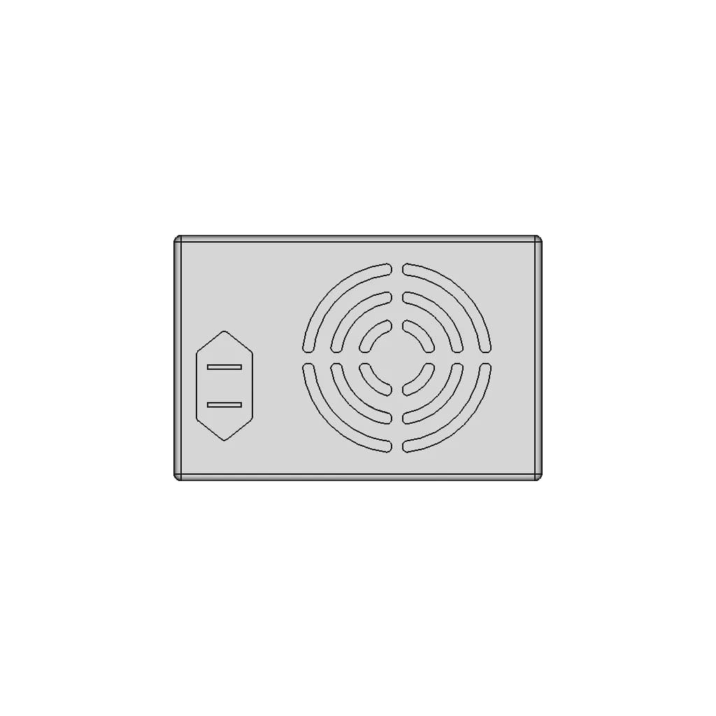 Dc Power Supply Hikari Hf 3203 1 | CAD Model for Energy Systems_0_270_degree_snapshot
