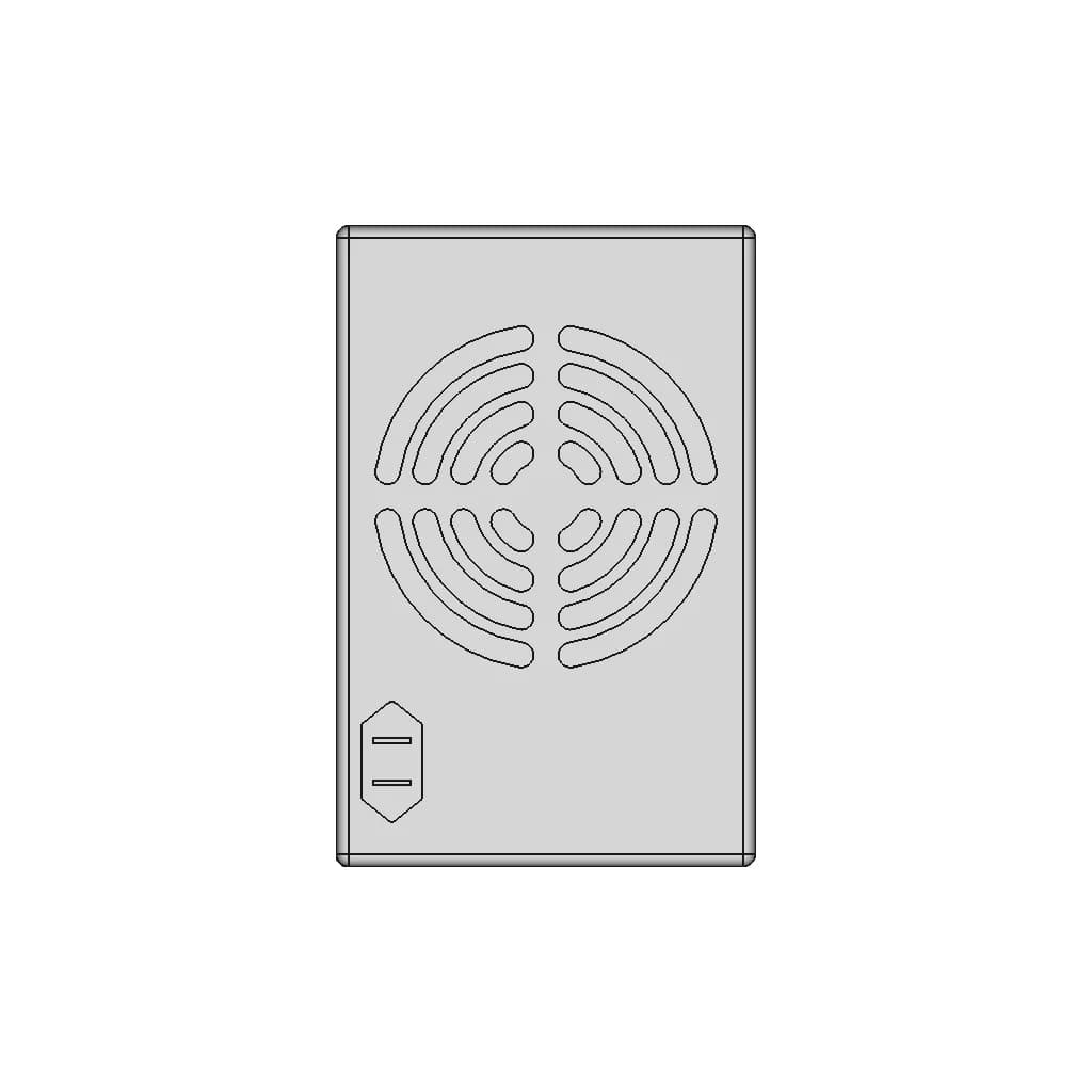 Dc Power Supply Minipa Mpl 3305M 1 | CAD Model for Energy Systems_0_270_degree_snapshot