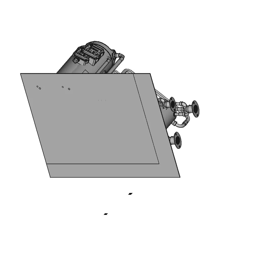 Components Of Cascade Refrigeration 1 | CAD Model for Energy Systems_60_30_degree_snapshot