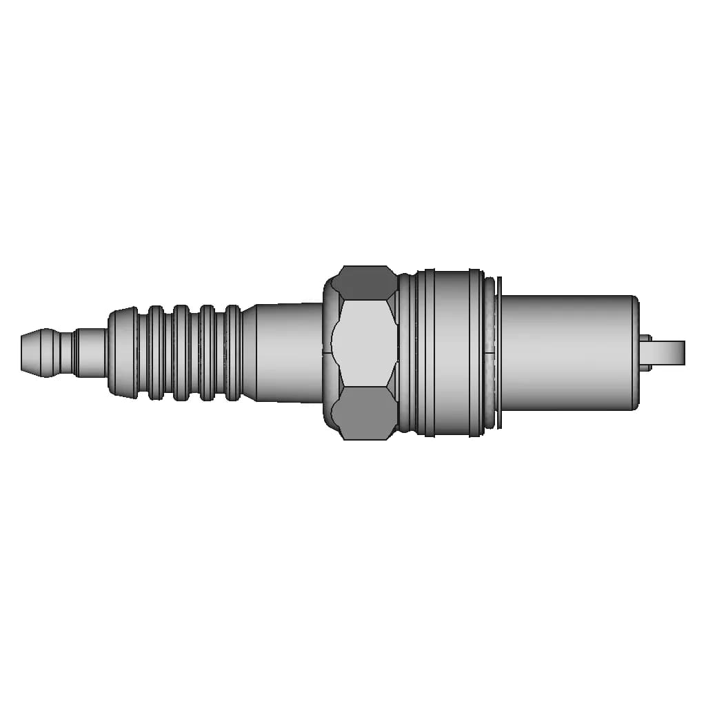 Spark Plug Ngk Bpr5Es V1 1 | CAD Model for Energy Systems_0_90_degree_snapshot