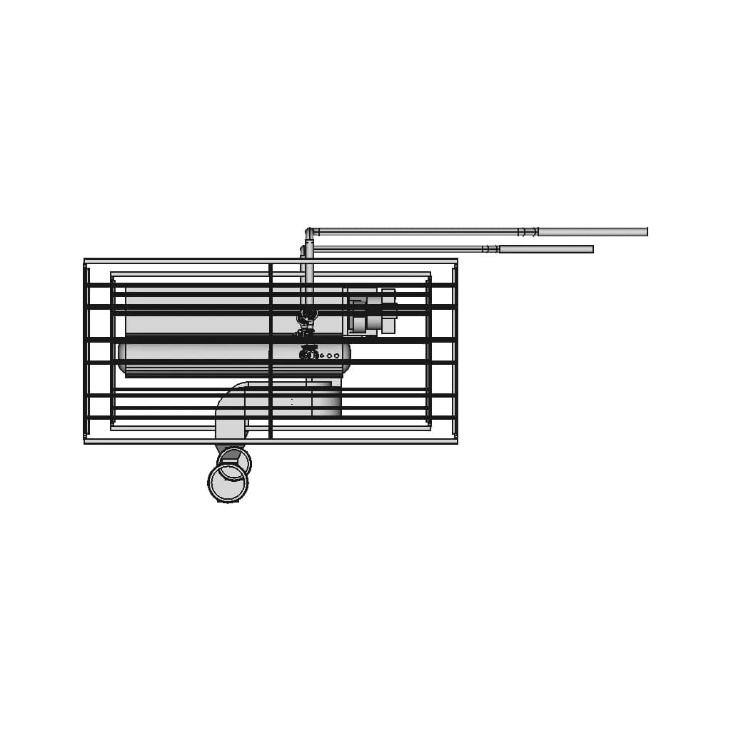 Natural Gas Boiler Tinkerbell 1 | CAD Model for Energy Systems_270_0_degree_snapshot