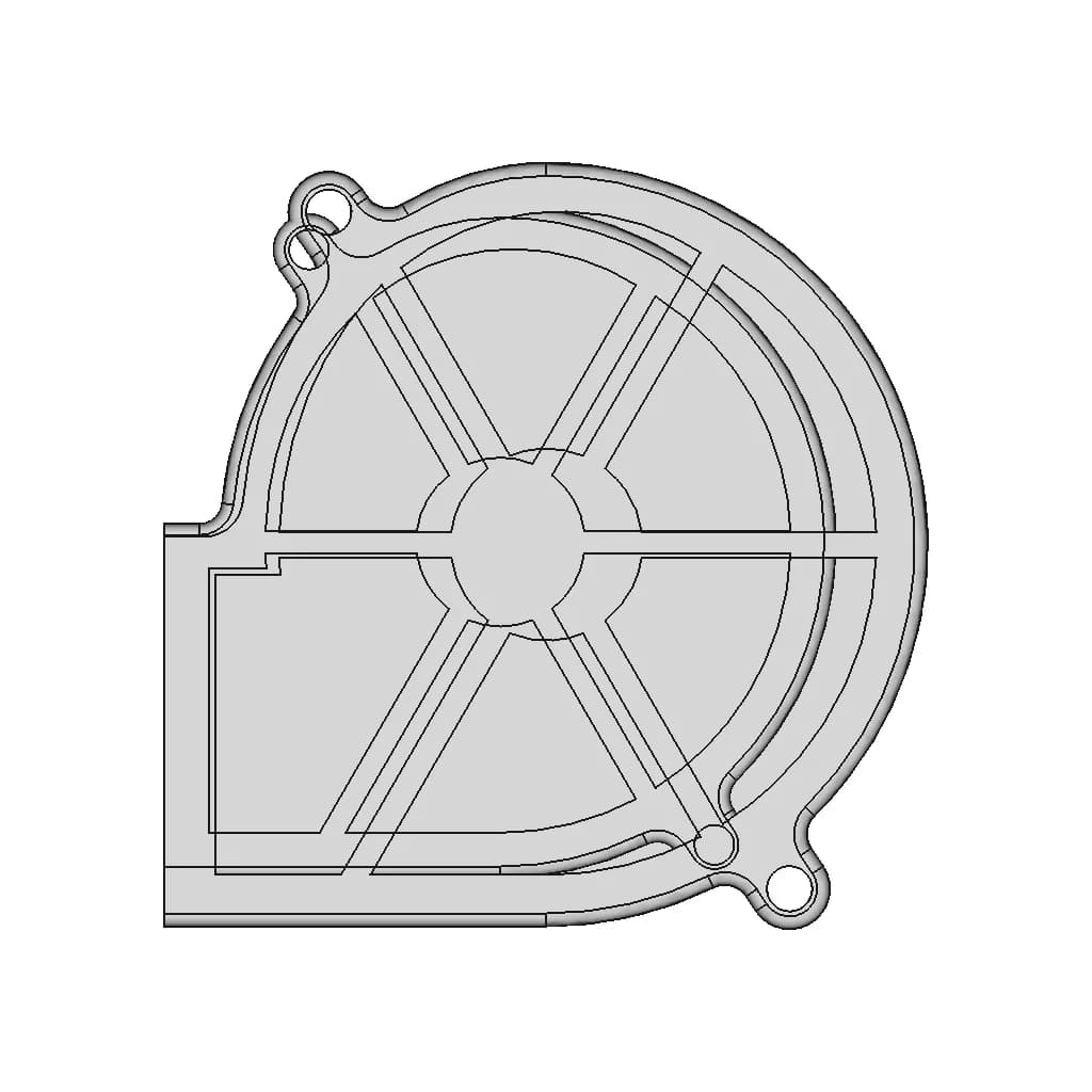 Blower 75X15 1 | CAD Model for Energy Systems_90_0_degree_snapshot