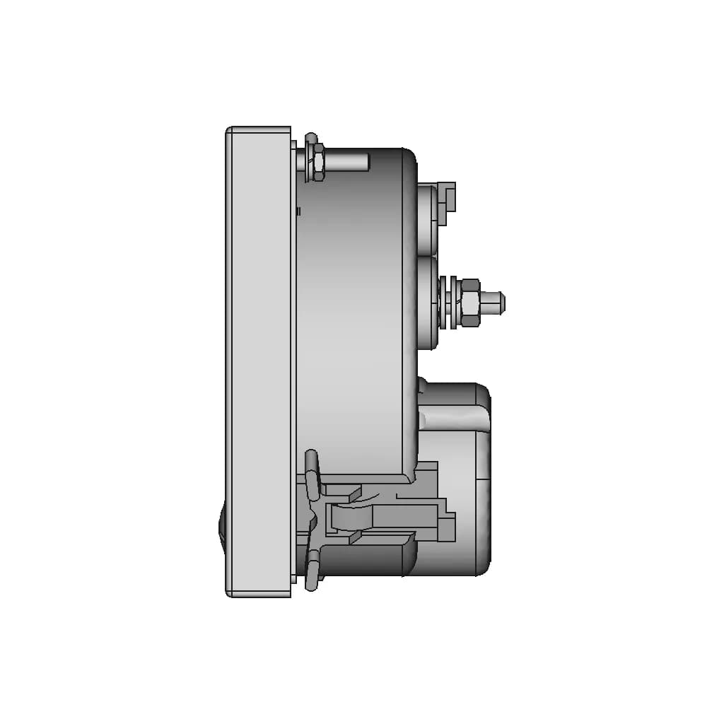 Voltage Meter 42300 1 | CAD Model for Energy Systems_0_270_degree_snapshot