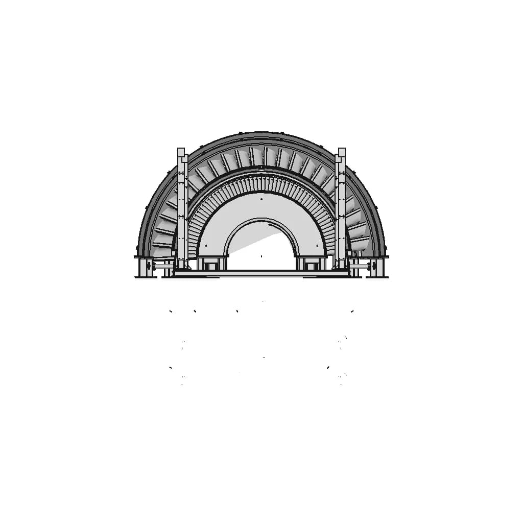 Storage Rack Rosatom 1 | CAD Model for Energy Systems_0_0_degree_snapshot