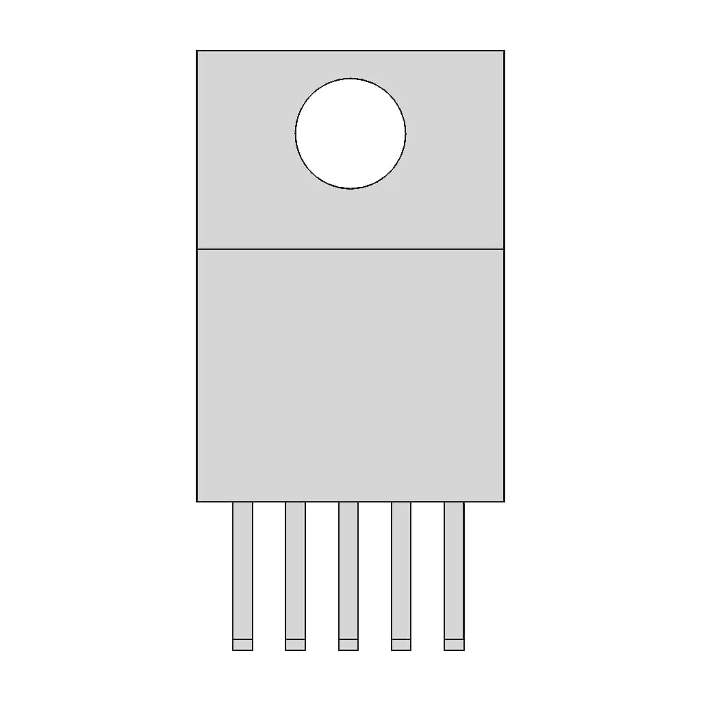 To 220 5 Pin 90 Degree Lm2578 Lm2576 | CAD Model for Energy Systems_0_270_degree_snapshot
