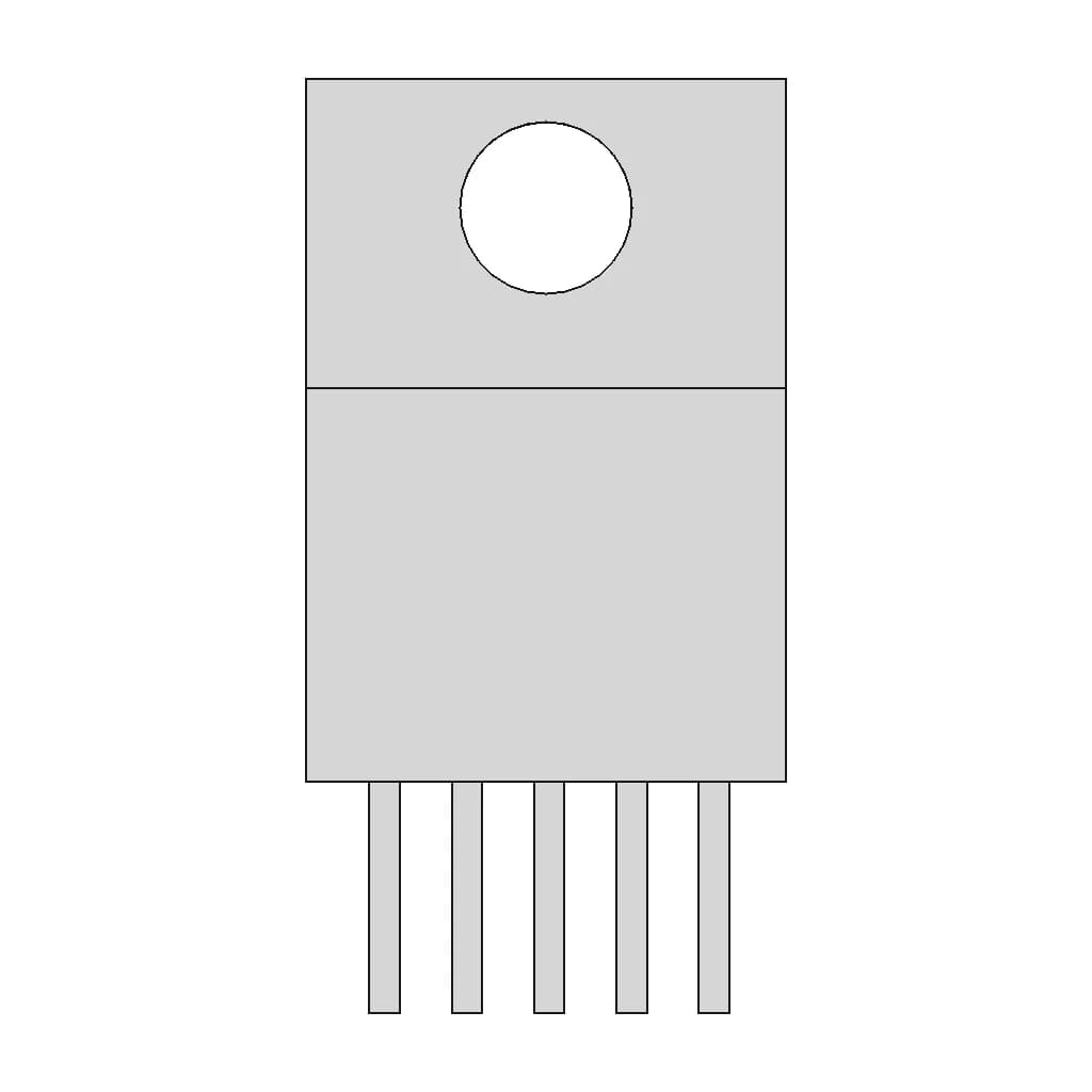 To 220 5 Pin 90 Degree Lm2578 Lm2576 | CAD Model for Energy Systems_0_90_degree_snapshot