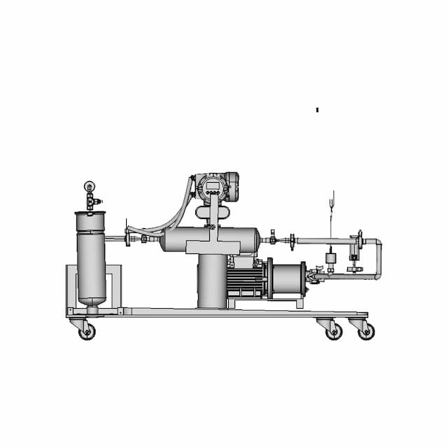 Liquid Supply Trolley 1 | CAD Model for Chemical Industry