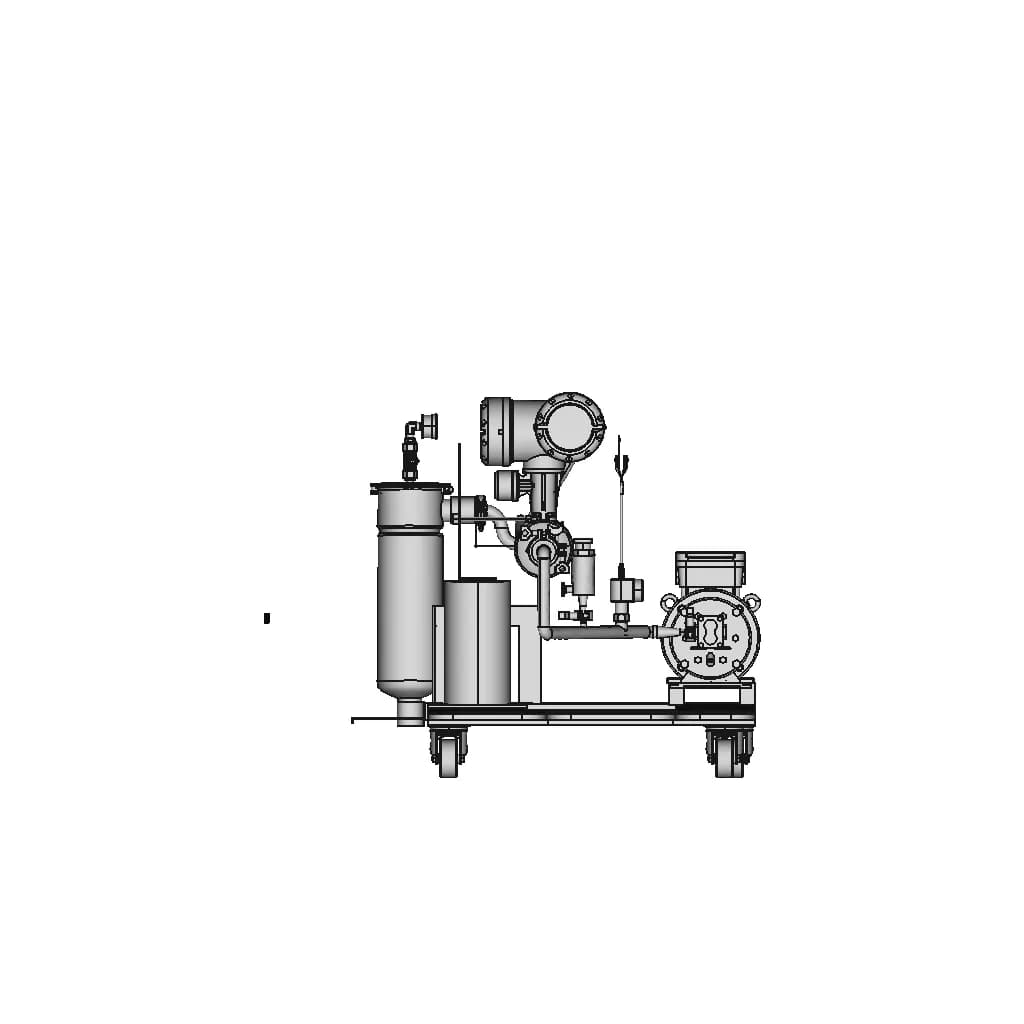 Liquid Supply Trolley 1 | CAD Model for Chemical Industry_0_90_degree_snapshot