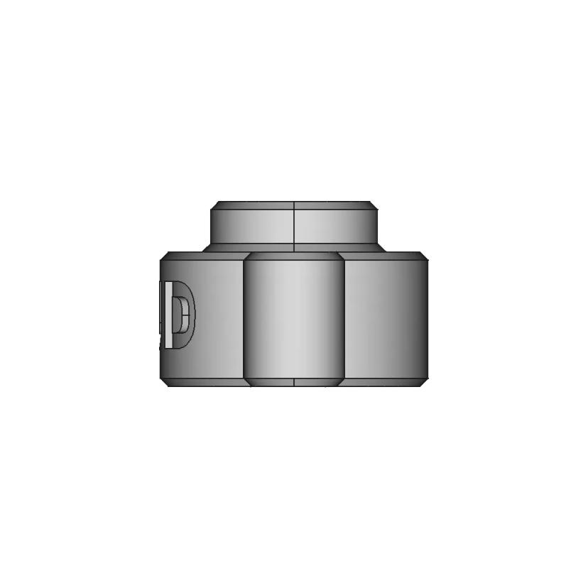 Wing Nut Tuerca Mariposa 39X11Mm 3 16 1 | CAD Model for Energy Systems